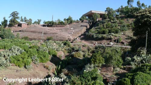 A08_157 Lalibela Felskirchenareal